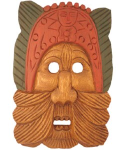 Old Wise Man Tribal Mask