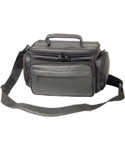 Black Leather Video Bag
