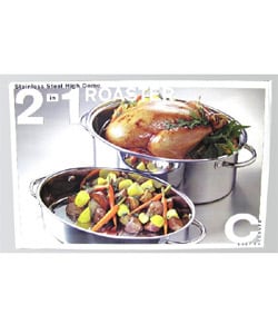 Two-in-one Stainless Steel Roaster