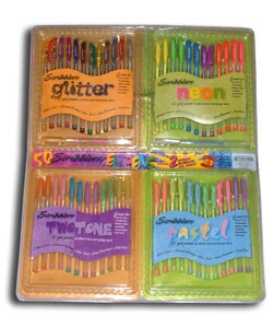 Scribblers 50-piece Gel Pen Set