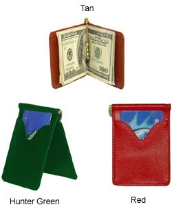 Leather Money Clip