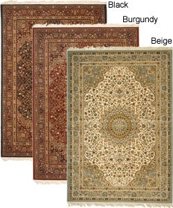 Veronica Ardebil Fringed Wool Rug (7'9 x 11'8)