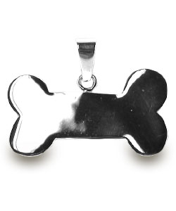 Sterling Silver Dog Bone Pendant (Mexico)