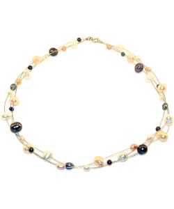 Sterling Silver Freshwater Pearl Necklace (USA)