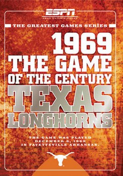 The Game of the Century: 1969 Texas Longhorns vs. Arkansas Razorbacks (DVD)