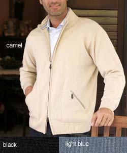 I LEVRIERI Luxury Italian Cashmere Full Zip Sweater