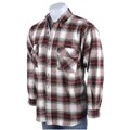 Moose Creek Men's Red Plaid Flannel Shirt