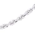 14k White Gold 20-inch DC Rope Chain