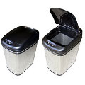 Touchless Infrared 7-gallon Automatic Stainless Steel Trash Can