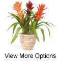 Triple Bromeliad Artificial Plant