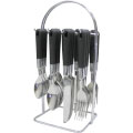 24-piece Flatware Set with Wire Caddy