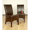 Rome Leather Dining Chair (Set of 2)