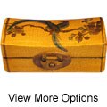 Hand-painted Tibetan Leather Jewelry Box