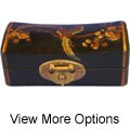 Hand-painted Tibetan Leather Jewelry Box