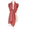 Apple Red Pashmina and Silk Shawl (Pack of 6)