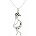 Sterling Silver Kokopelli Pendant