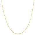 14k Gold 18-inch 0.7 mm Rolo Necklace