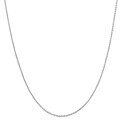 14k White Gold 18-inch Rolo Chain