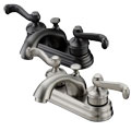 Fontaine French Handle Oil Rubbed Bronze Bathroom Faucet