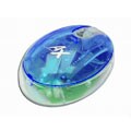 UFO Flashing Blue Optical Mouse