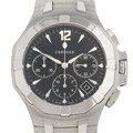 Concord Saratoga Stainless Steel Chronograph Watch