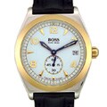 Hugo Boss Women's Black Leather Strap Watch : Women's Watches from Overstock.com :  leather accessory goldtone womens accessories