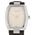 Concord La Scala Silver Dial Leather Strap Watch