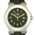 Hugo Boss Women's Black Dial Leather Strap Watch