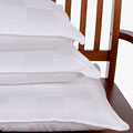 Italian Check 1000 Thread Count Goose Down Pillow