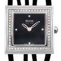 Hugo Boss Women's Black Dial Diamond Swing Watch