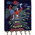 Chinese Handmade Tapestry-Peacock Dance (China)