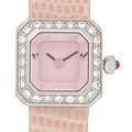 Corum Women's Pink Sugar Cube Diamond Watch