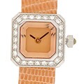 Corum Women's Orange Sugar Cube Diamond Watch