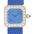 Corum Women's Blue Sugar Cube Diamond Watch