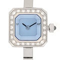 Corum Sugar Cube Stainless Steel Diamond Watch