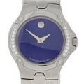 Movado Sports Edition Women's Blue Dial Diamond Watch