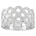 14-kt. White Gold & 1/2-ct. TW Diamond Filigree Ring
