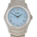 Ebel Women's Light Blue Dial Classic Wave Watch