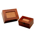 Set of Two Wooden Boxes