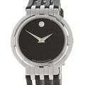 Movado Esperanza Women's Black Dial Strap Watch