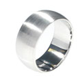 Sterling Silver Matte-finish Ring