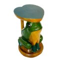 Hand-carved Frog Table