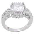 Sterling Silver CZ Fashion Ring