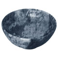 Green and White Hotan Jade Decorative Bowl