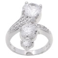 Sterling Silver CZ Wrap Ring