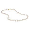 Akoya Cultured White Pearl Necklace (8.5-9mm/18")