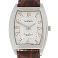 Dufonte by Lucien Piccard Brown Strap Watch