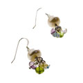 Sterling Silver Freshwater Pearl Cluster Earrings (USA)