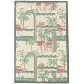 Hand-woven Indian Palm Springs Wool Rug (9' x 12')