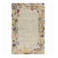 Hand-hooked Terrazzo Beige Wool Rug (5' x 8')